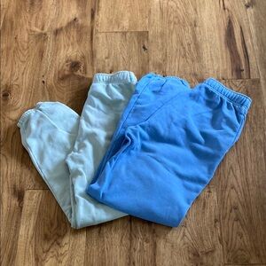 2x TNA jogging pants